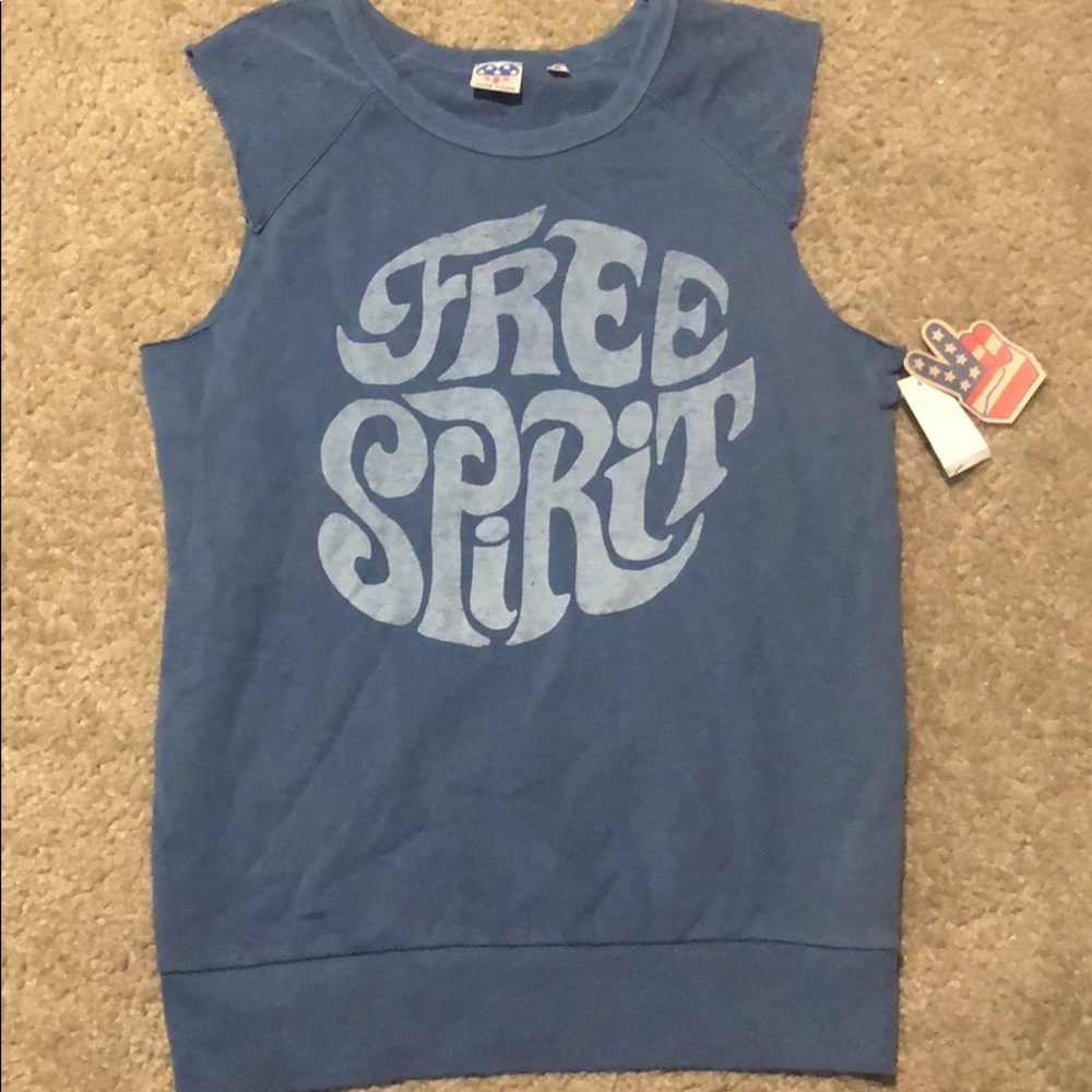 Blue “Free Spirit” Tank